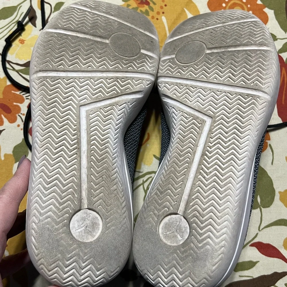 Nike Air Jordan Eclipse Shoes‎ Womens Size 9.5 (8Y) Athletic Mesh Sneakers Gray.